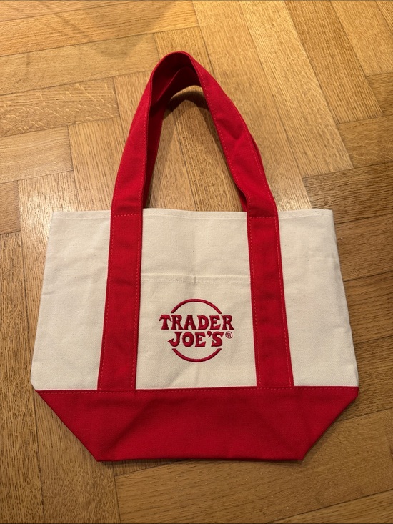 Trader Joe'S Handbags - NEW Trader Joe's Mini Canvas Tote Bag